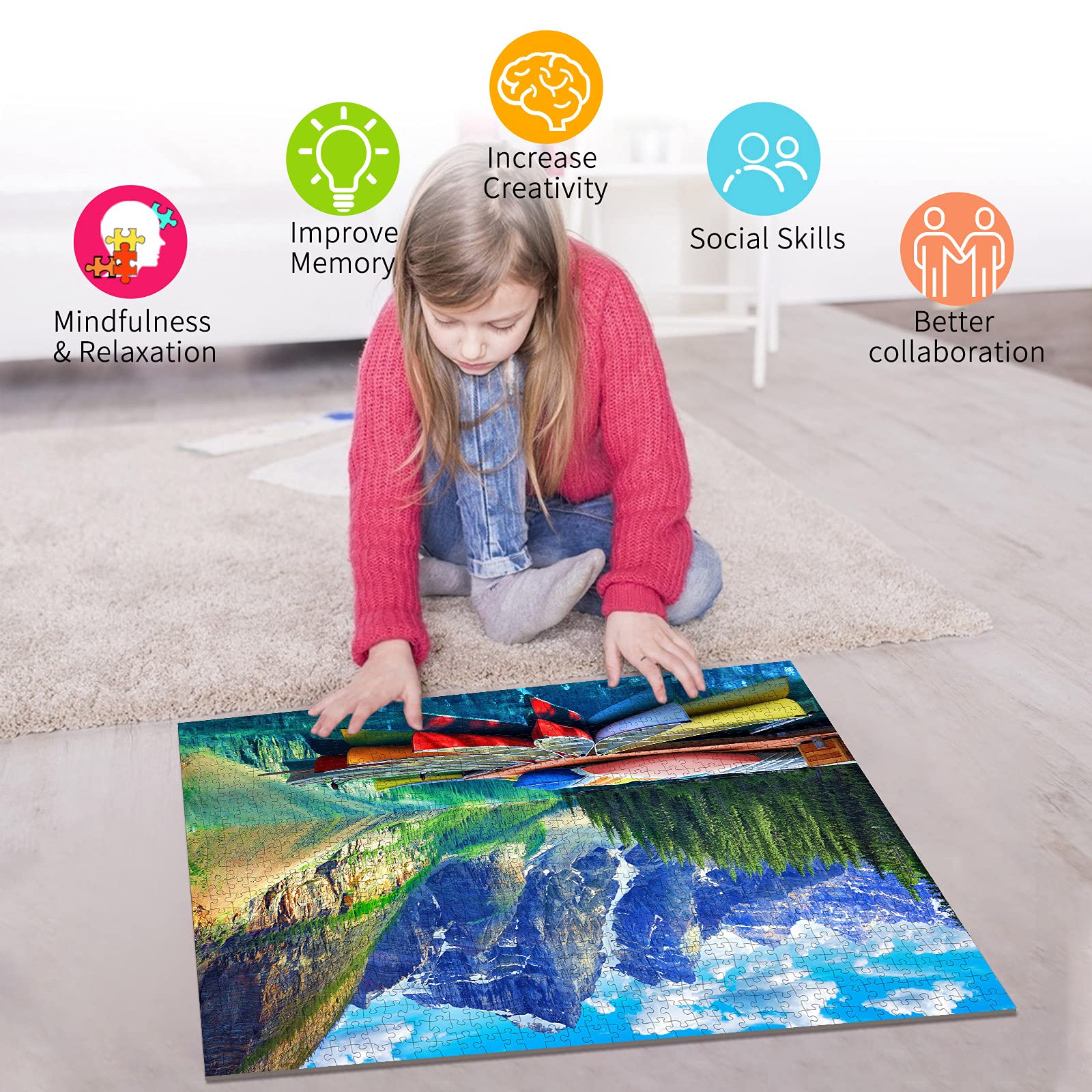 カヌー ジグソーパズル 1000ピース 【公式通販】